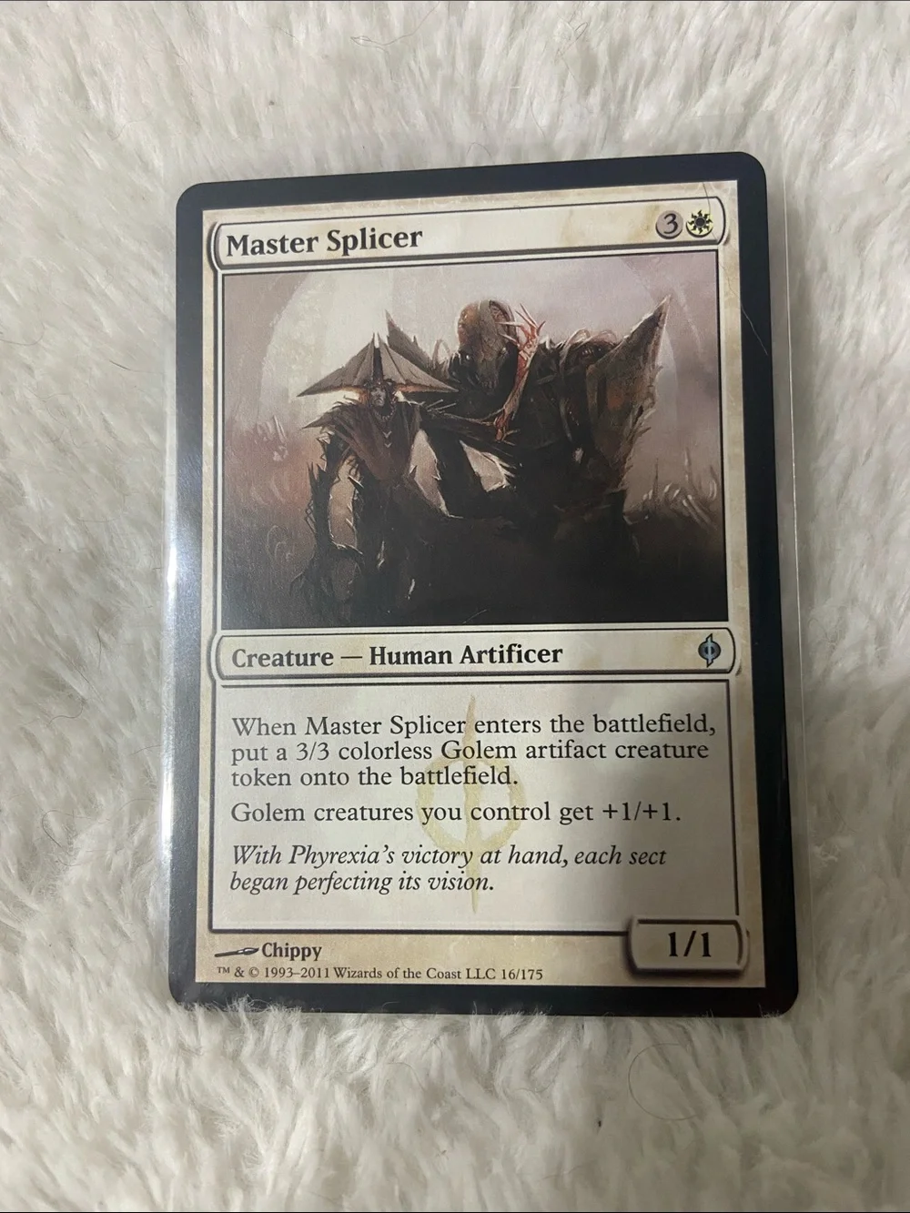 Master Splicer - White MTG Creature Card